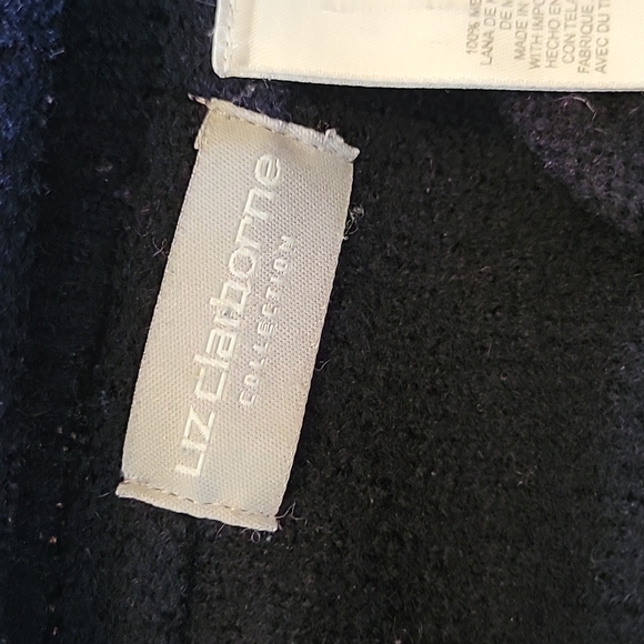 Vintage 1980's Liz Claiborne Military Sweater - Picture 6 of 7